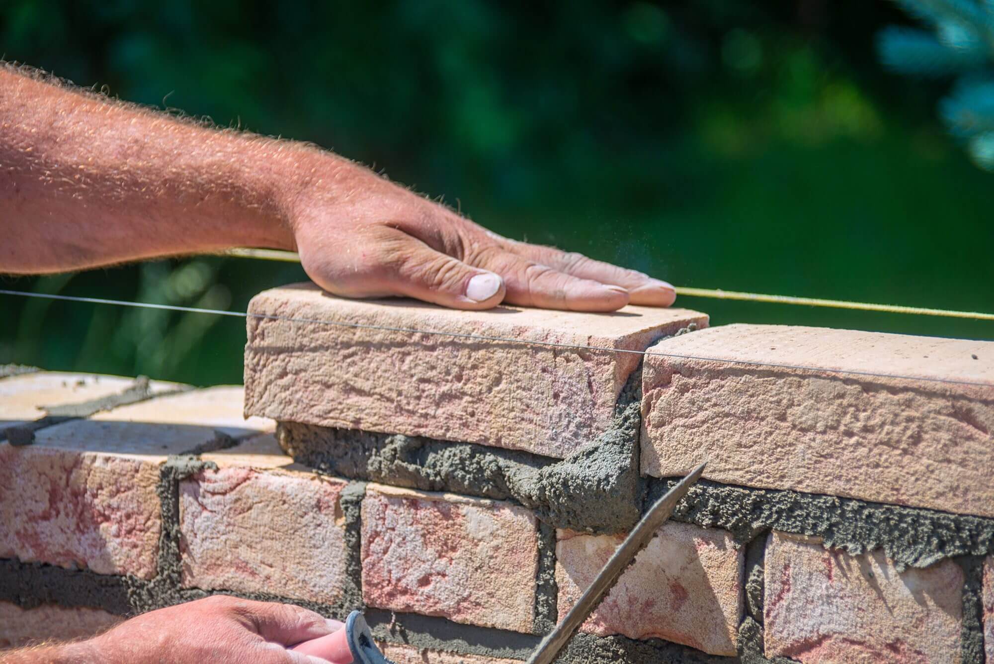 Bricklaying How To Build A Brick Wall Bunnings Off