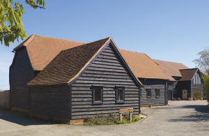 Timber frame barn conversion