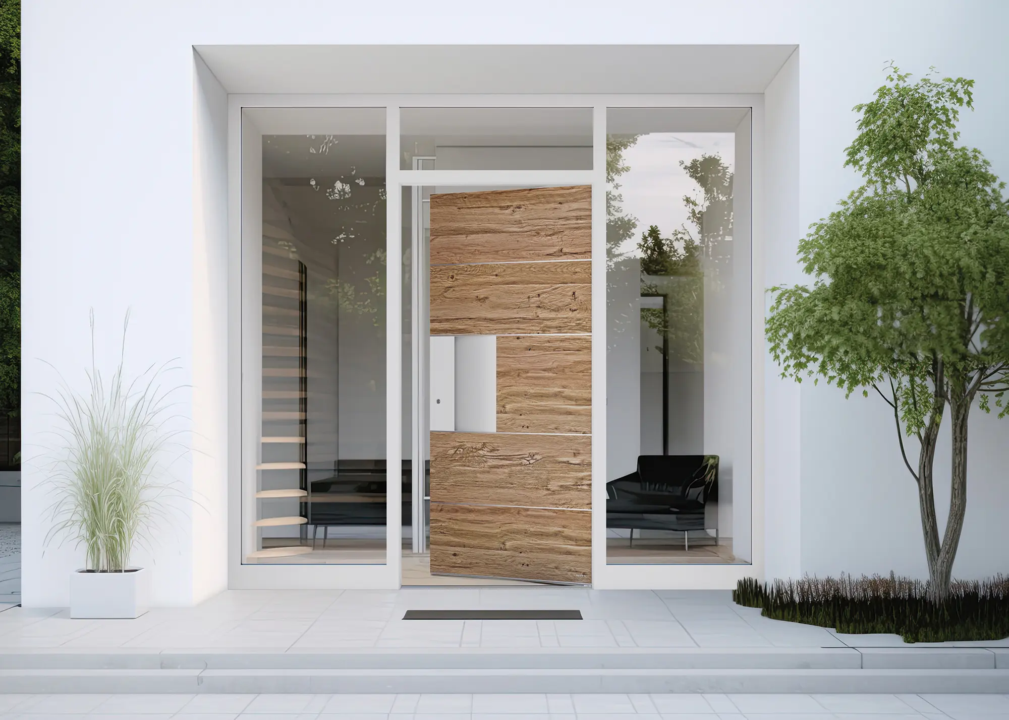 Create a Natural Look with Your Front Door Ideas