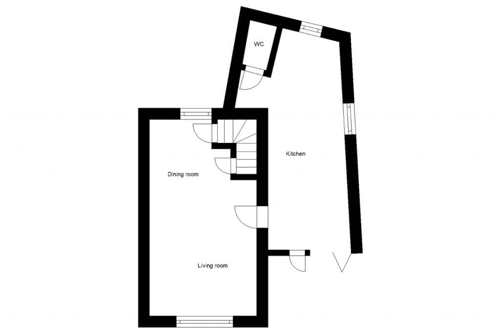 Ground floor house plan