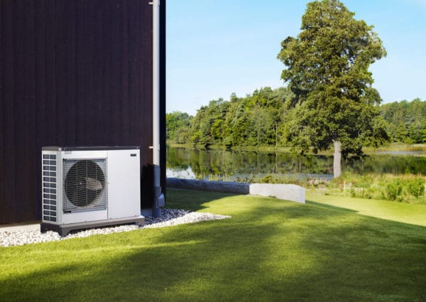 NIBE air source heat pump