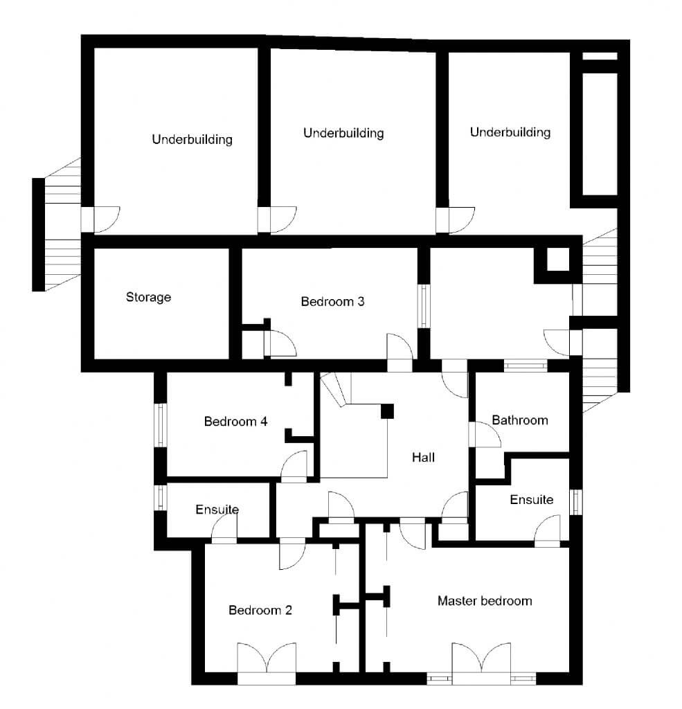 House Plans Stunning Self Build On A Sloping Plot In Edinburgh