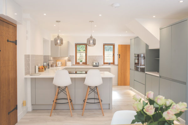 Kitchen in new extension