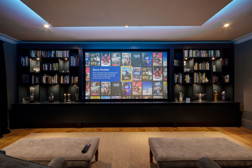 Home Cinema And Media Room Featuring Dolby Atmos Setup Build It