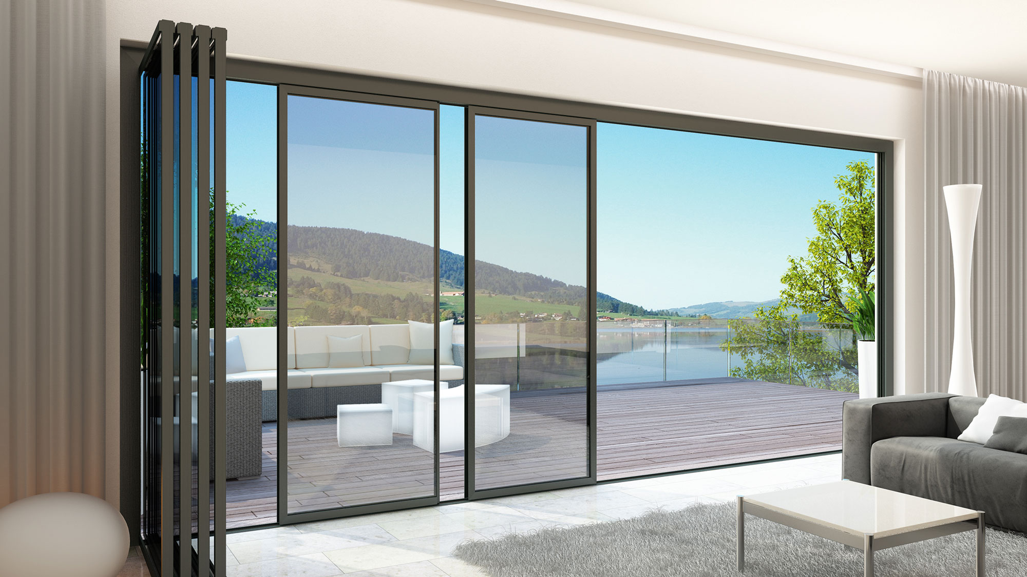 New Slide and Turn Door Technology for Open-Plan Living - Build It