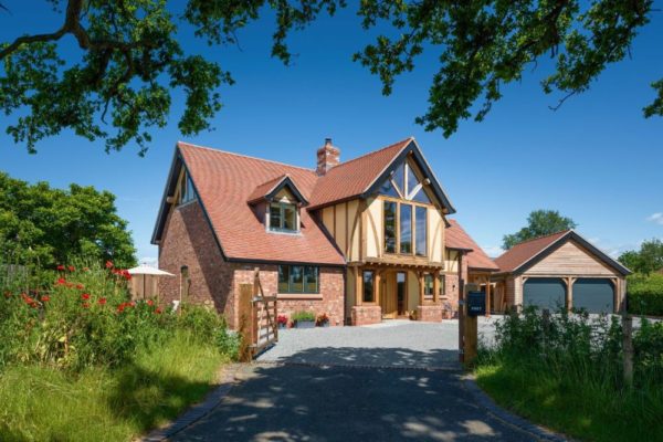 welsh oak frame home