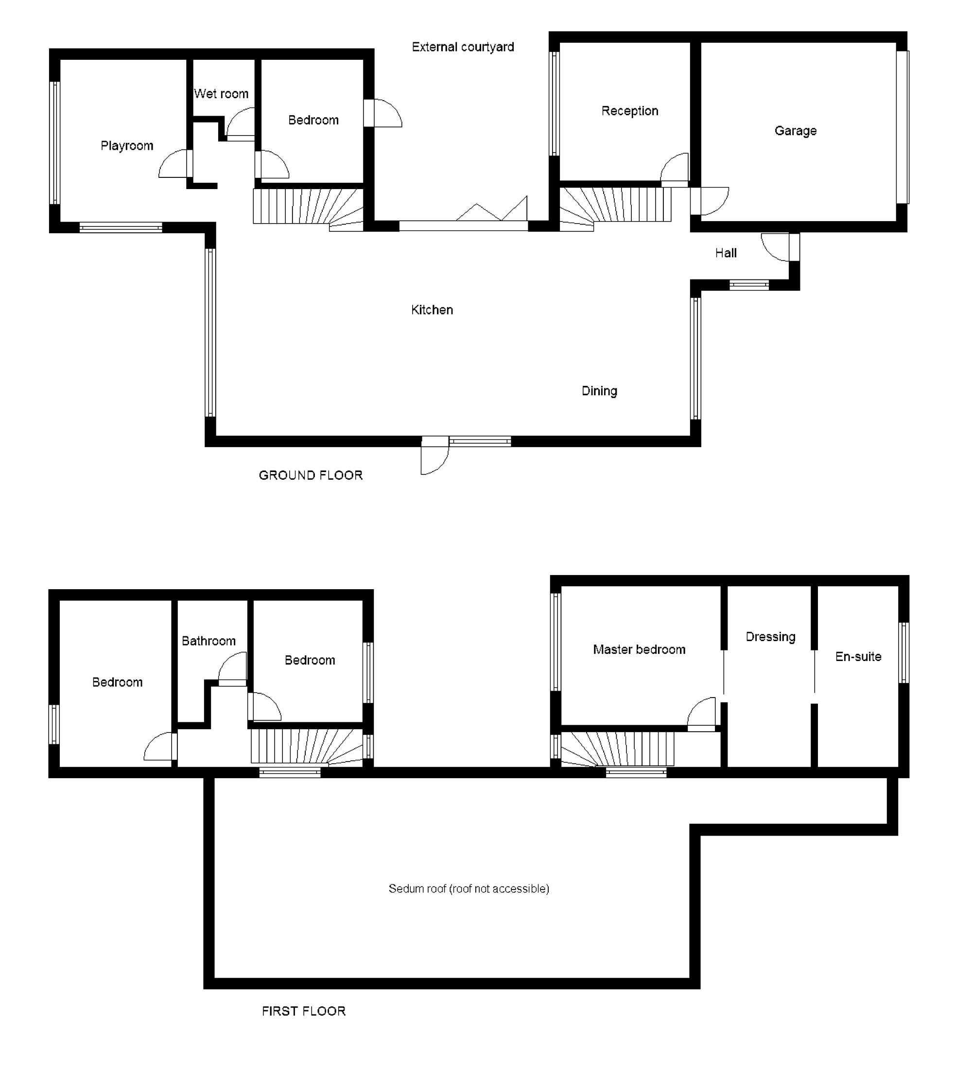 House Plans: Contemporary Home with Open Plan Design - Build It