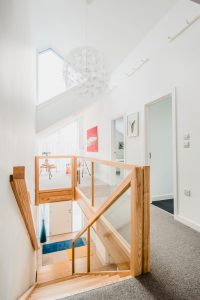 Light filled hallway