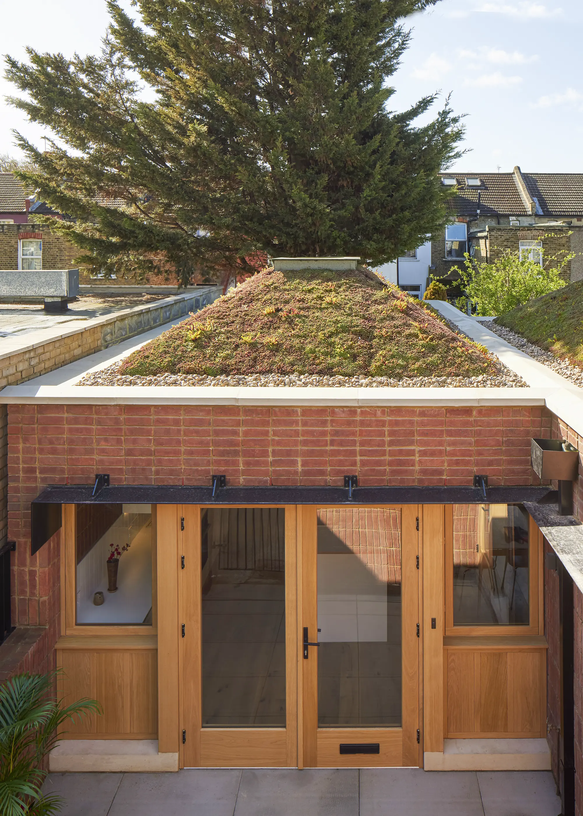 Modern Brick Bungalow Hidden in a Back Street