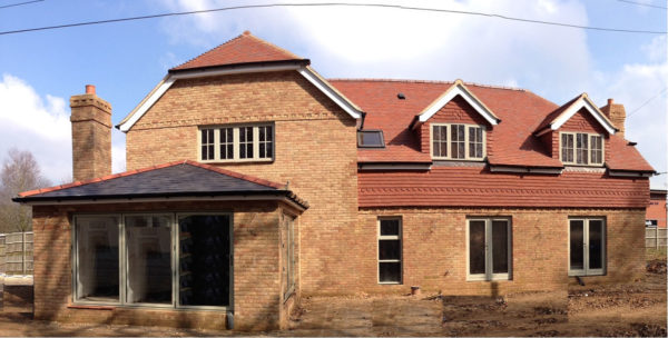 A timber frame home in Kent