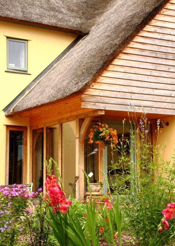 Timber porch