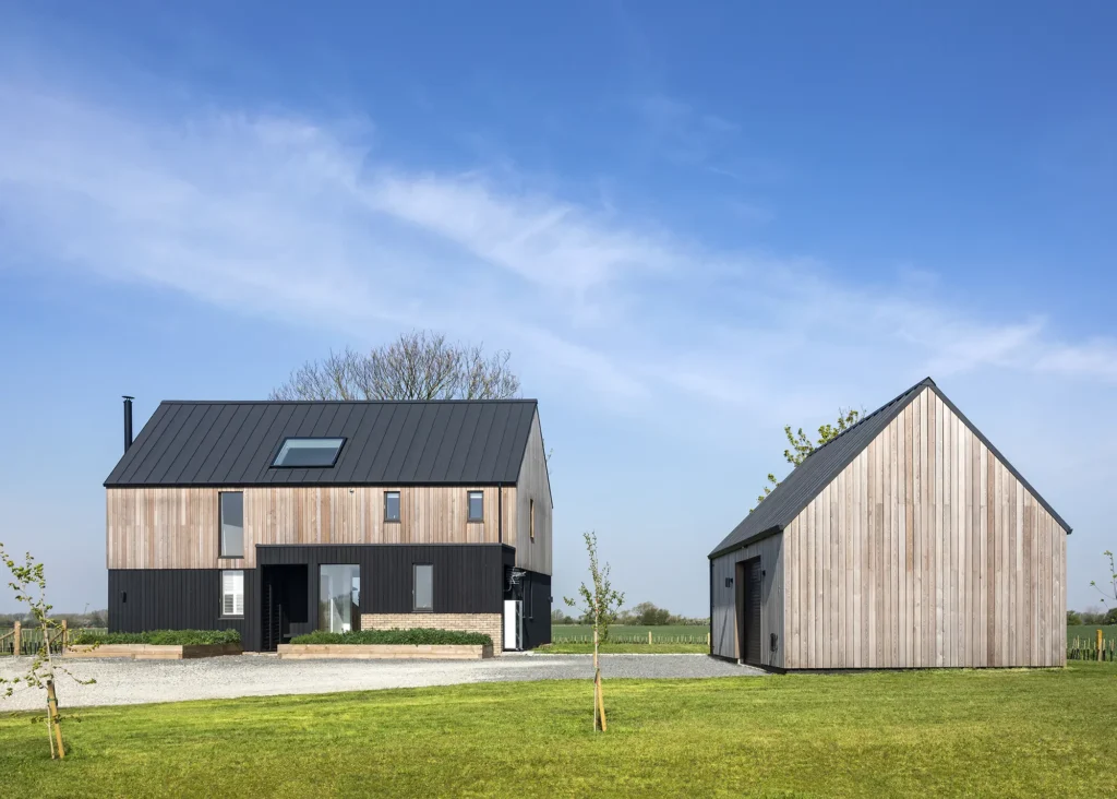 Barn-Style Self Build with Matching Garage