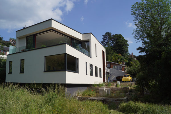 modern house exterior