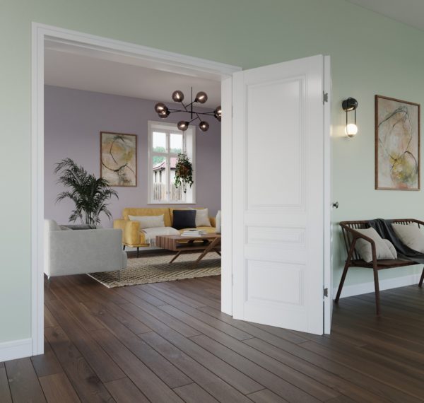 Interior shot with skirting board