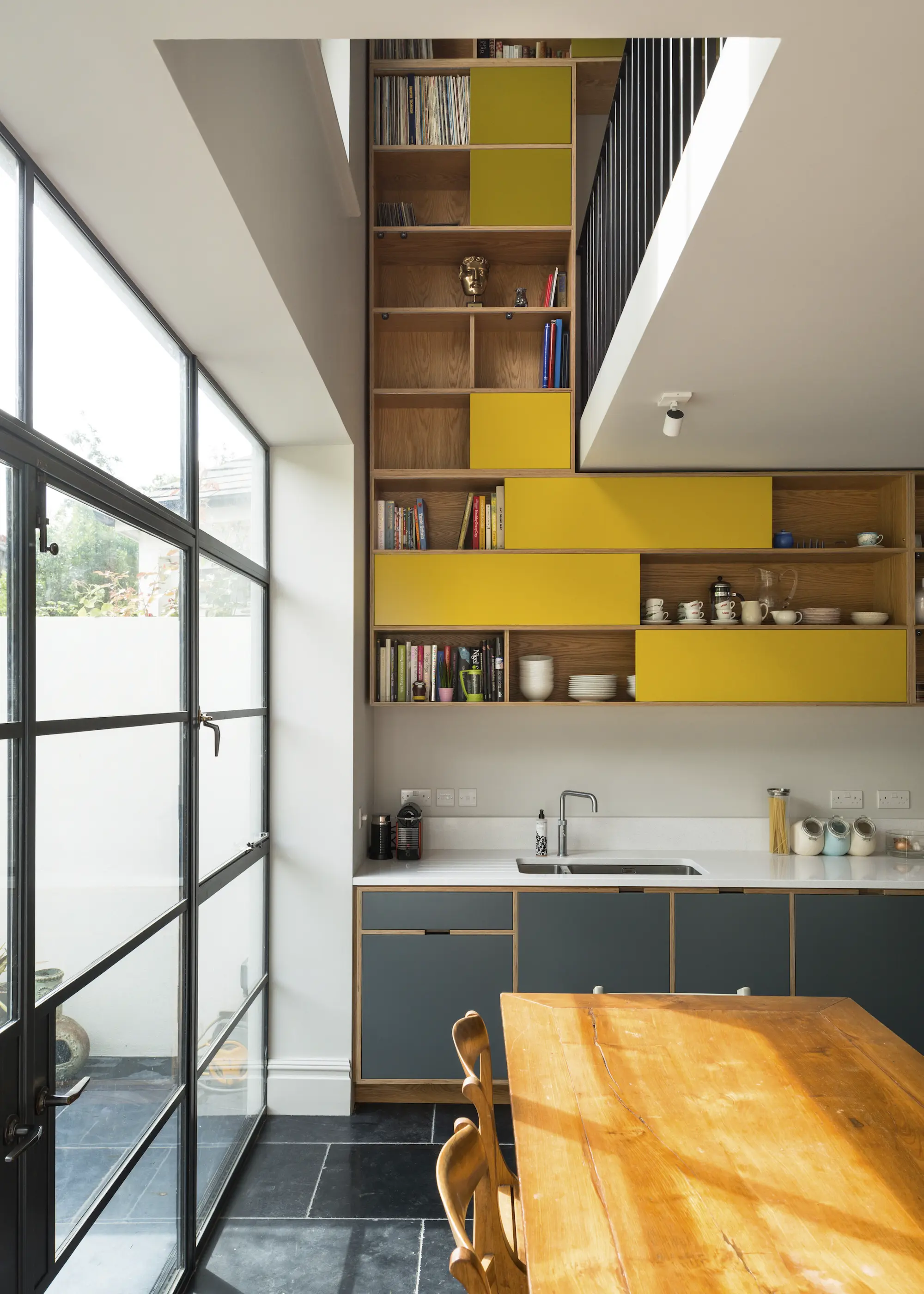 Terraced House with a Light-Filled, Open Interior