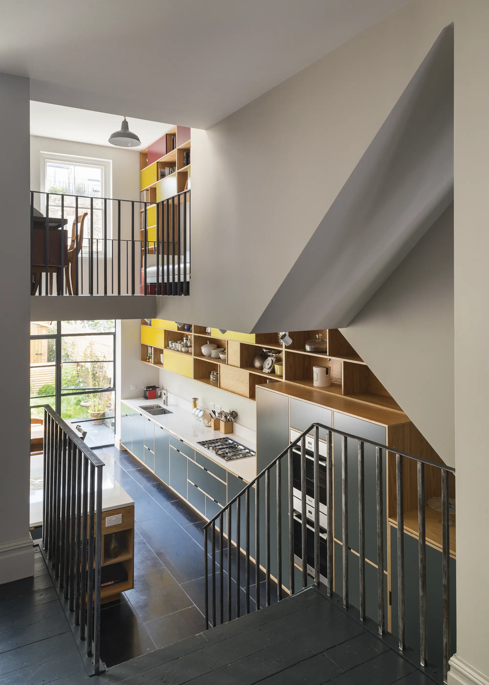 Terraced House with a Light-Filled, Open Interior