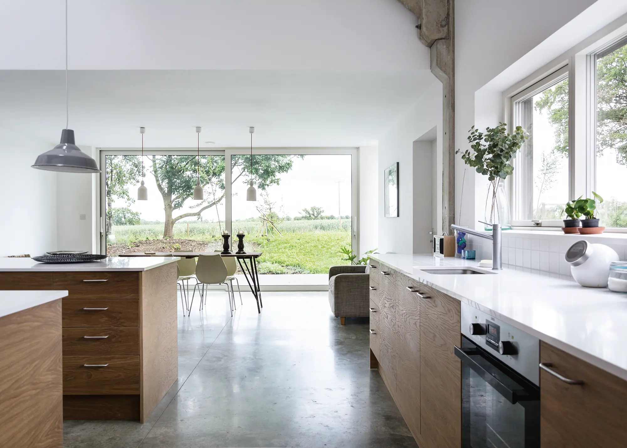 Former Tractor Shed Turned into a Modern Home