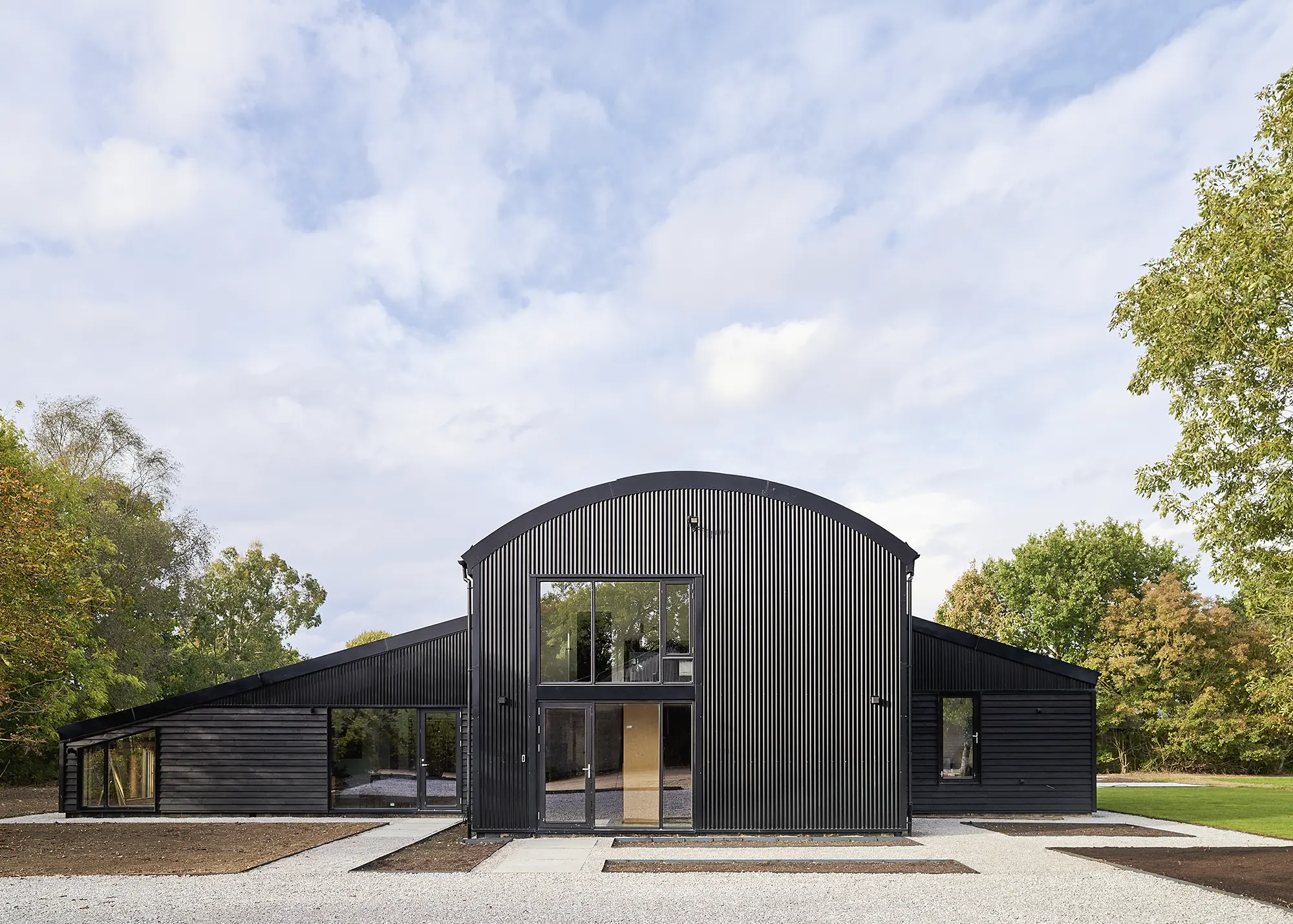 Dutch Barn in Suffolk Converted into a Family Home