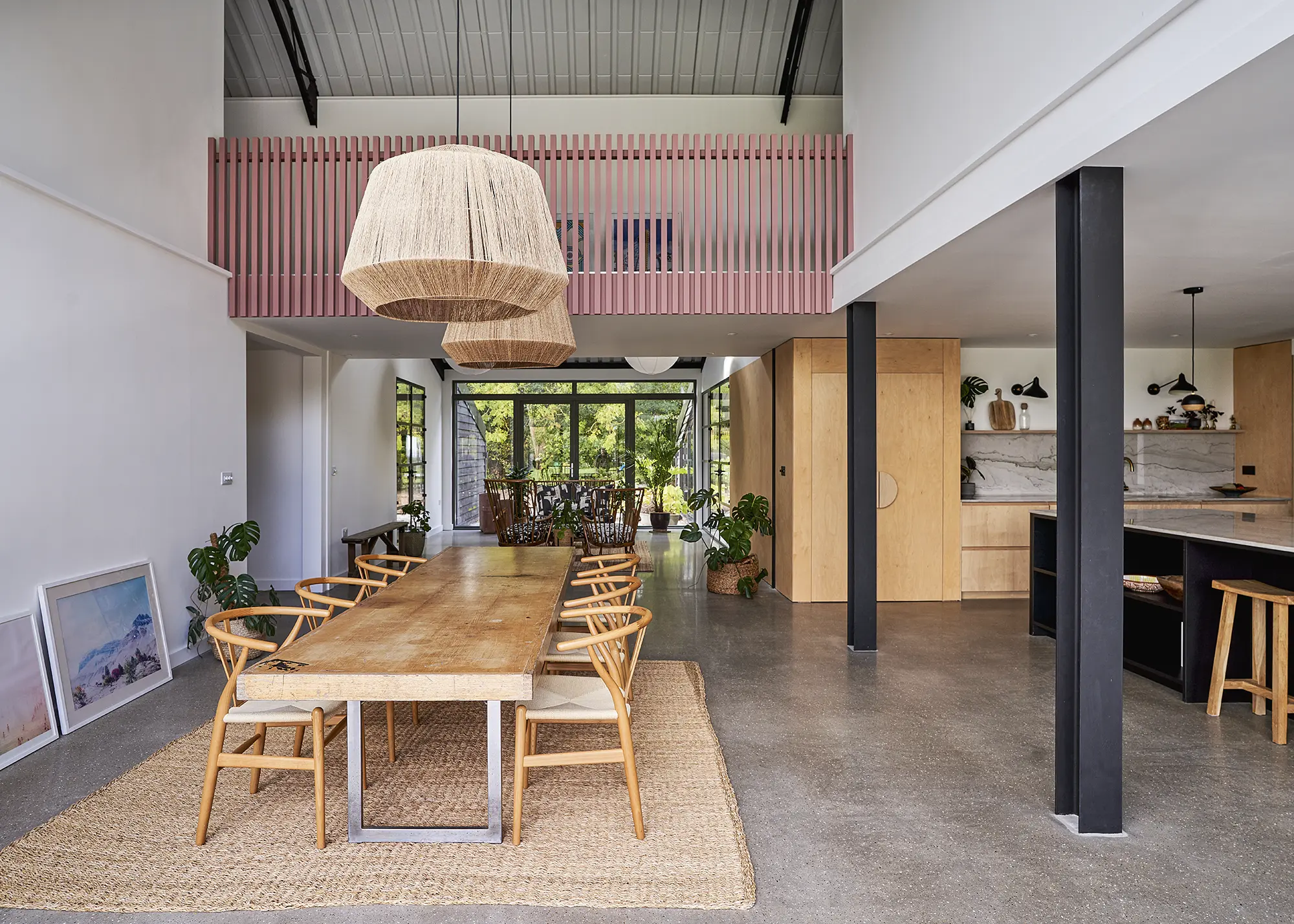 Dutch Barn in Suffolk Converted into a Family Home