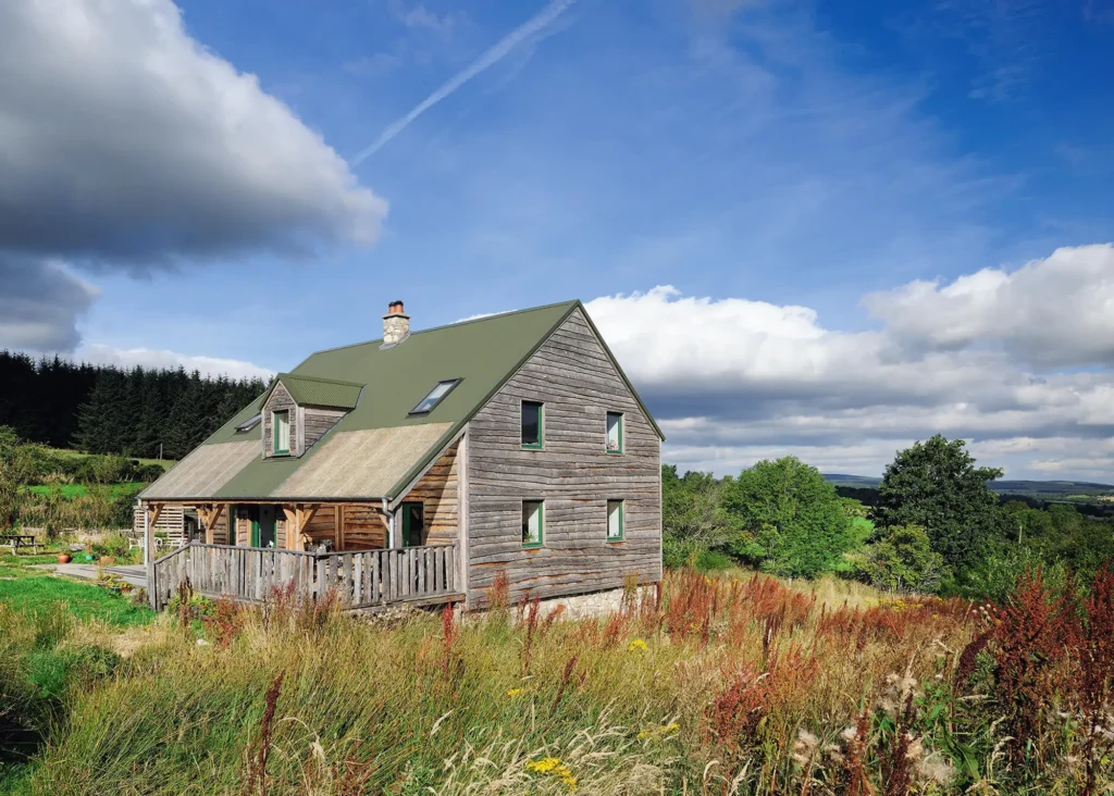 Straw Bale Eco Home Built on a Budget: £199,000