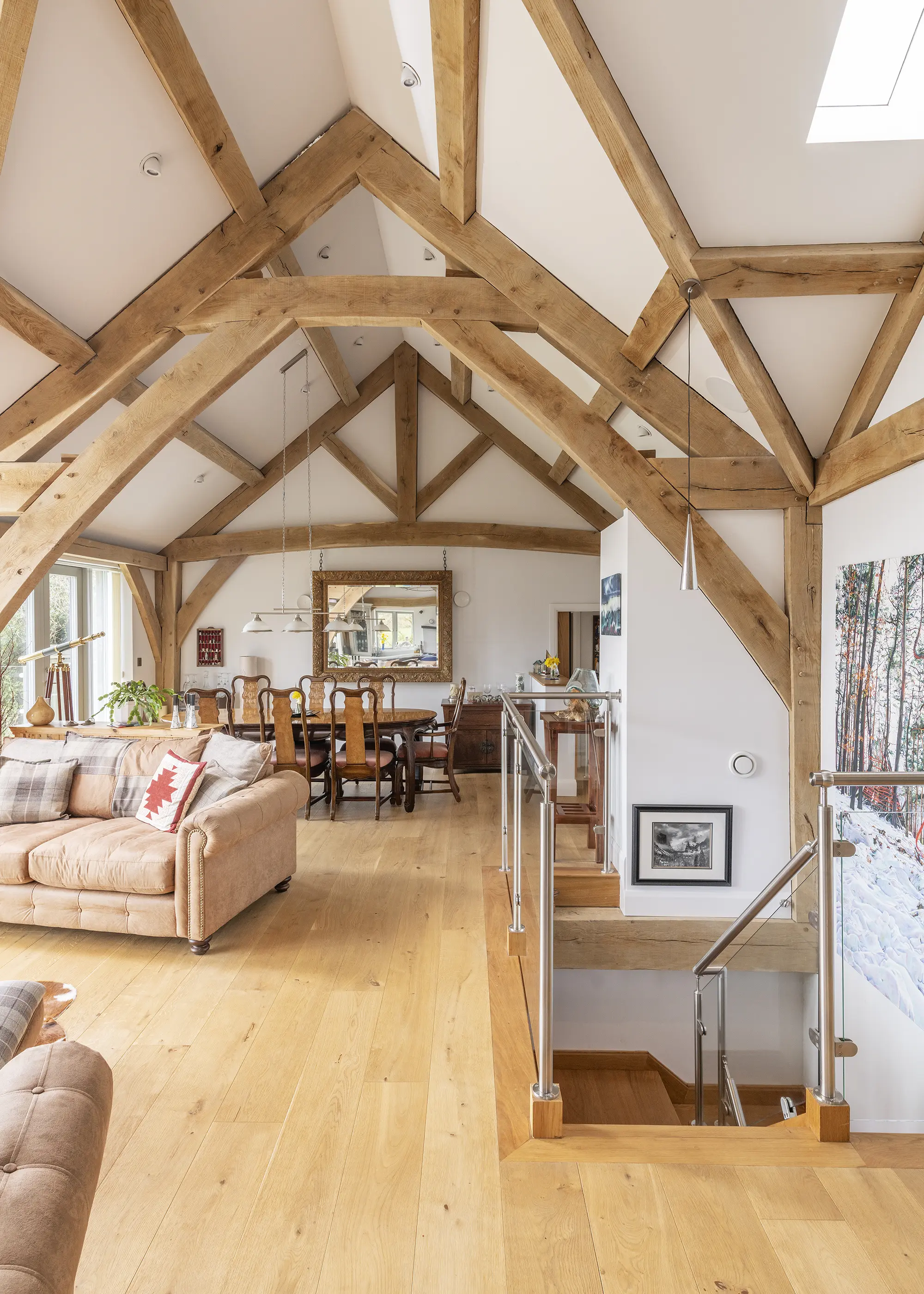 Award-Winning Oak Frame Home in Dorset for £662,500