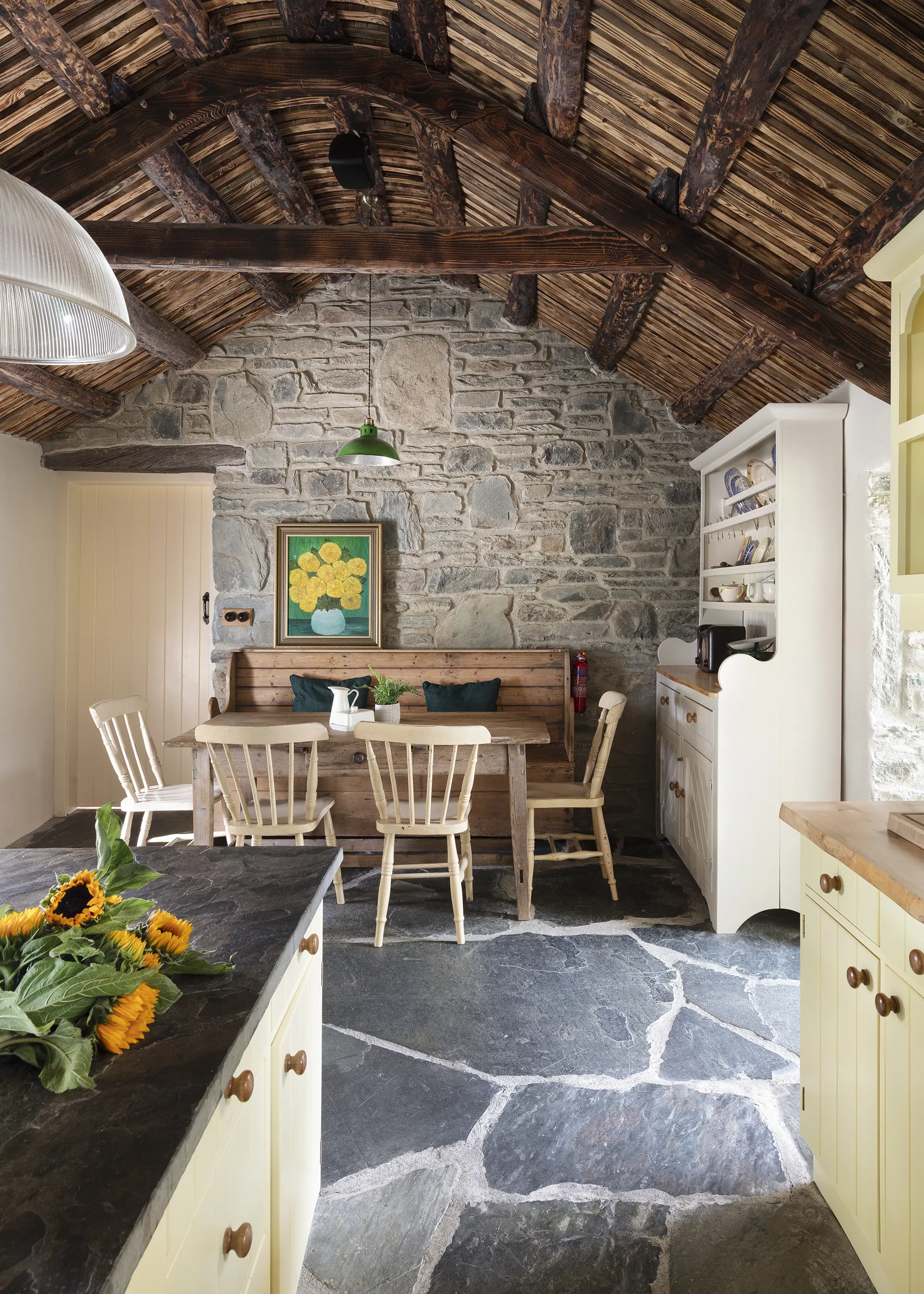 Traditional Stone Cottage in Ireland Upgraded for Modern Living