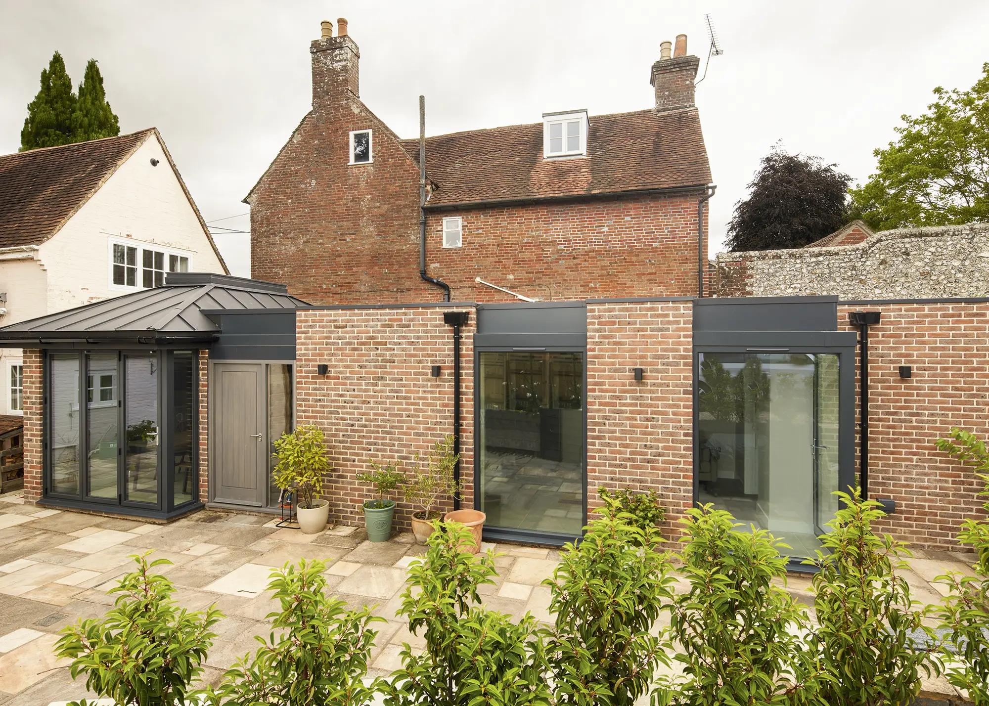 Sensitive Rear Extension Design for a Listed Home