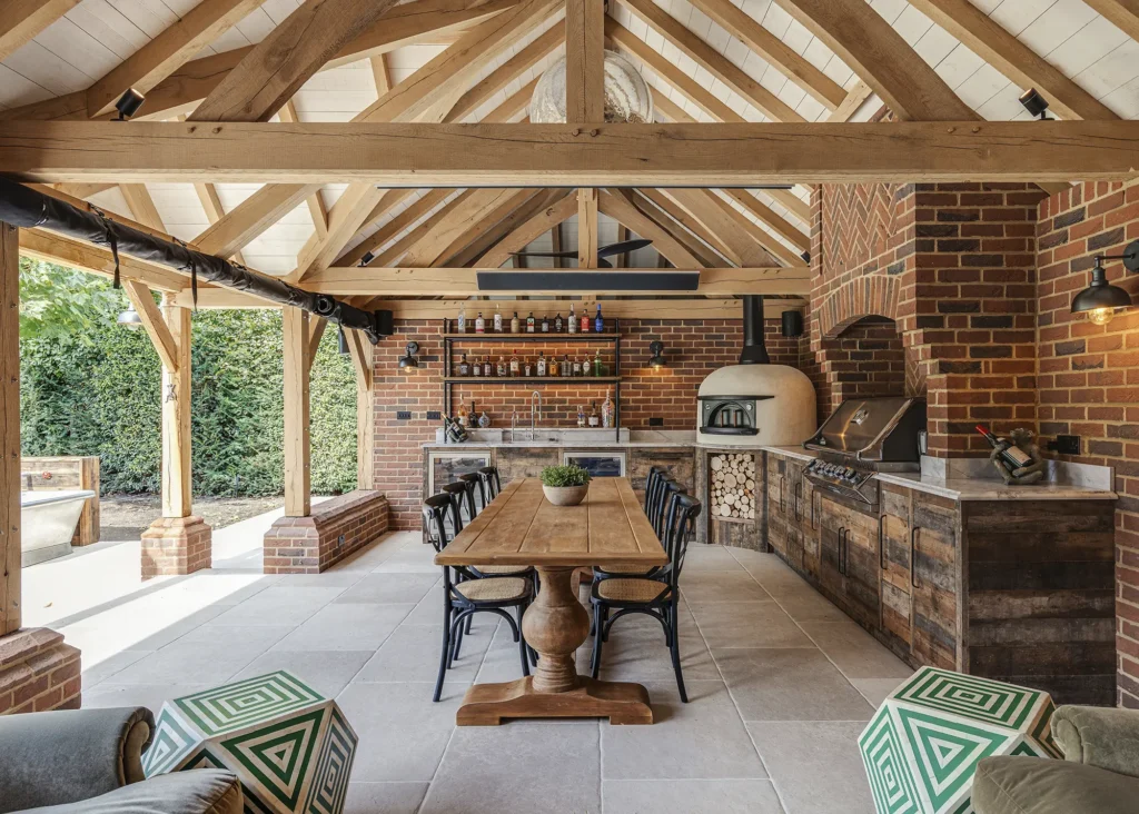 Open-Plan Garden Kitchen-Diner Zone