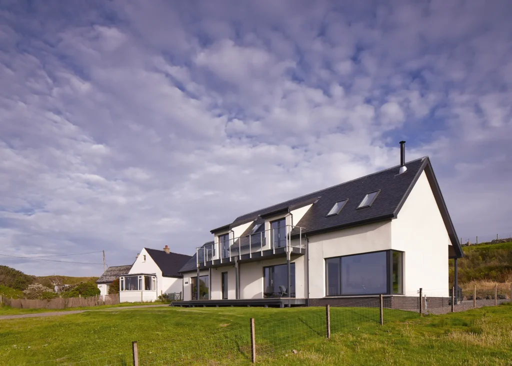 1.5-Storey SIPs Self Build on the Scottish Coast