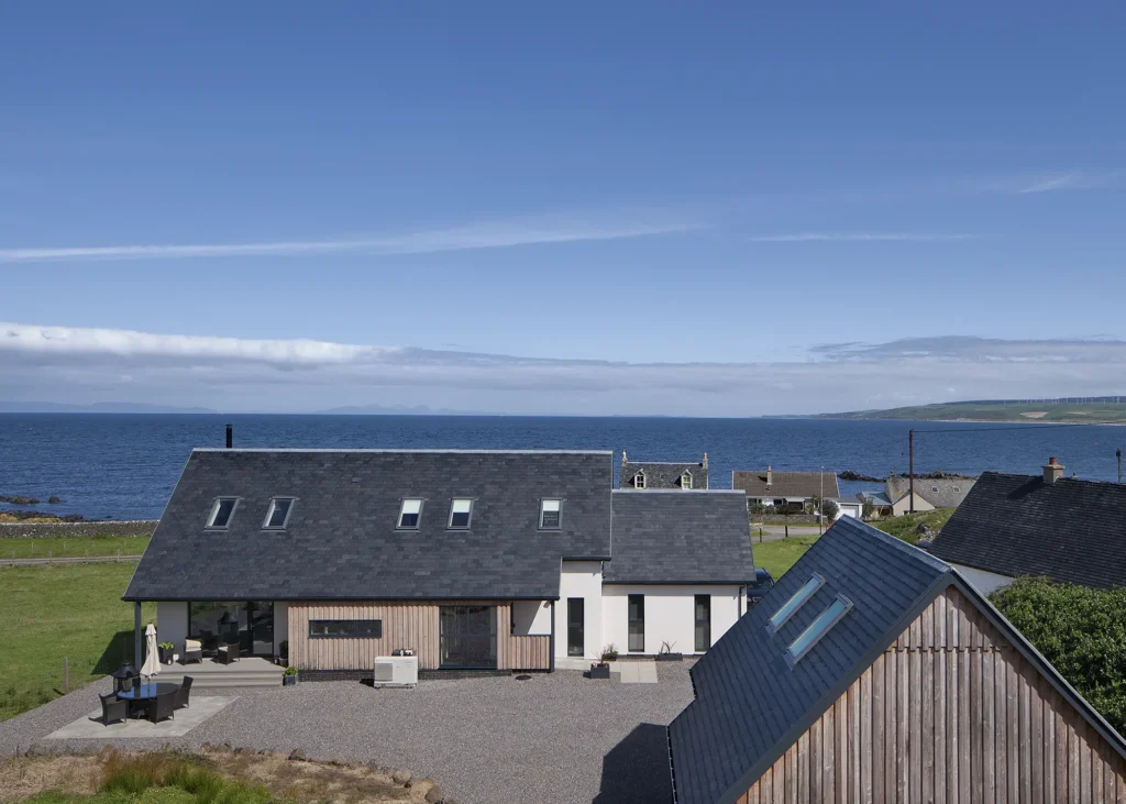 1.5-Storey SIPs Self Build on the Scottish Coast