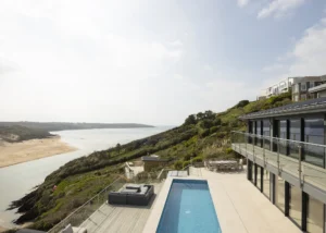 Striking Knock Down & Rebuild Home Overlooking the Cornish Coast