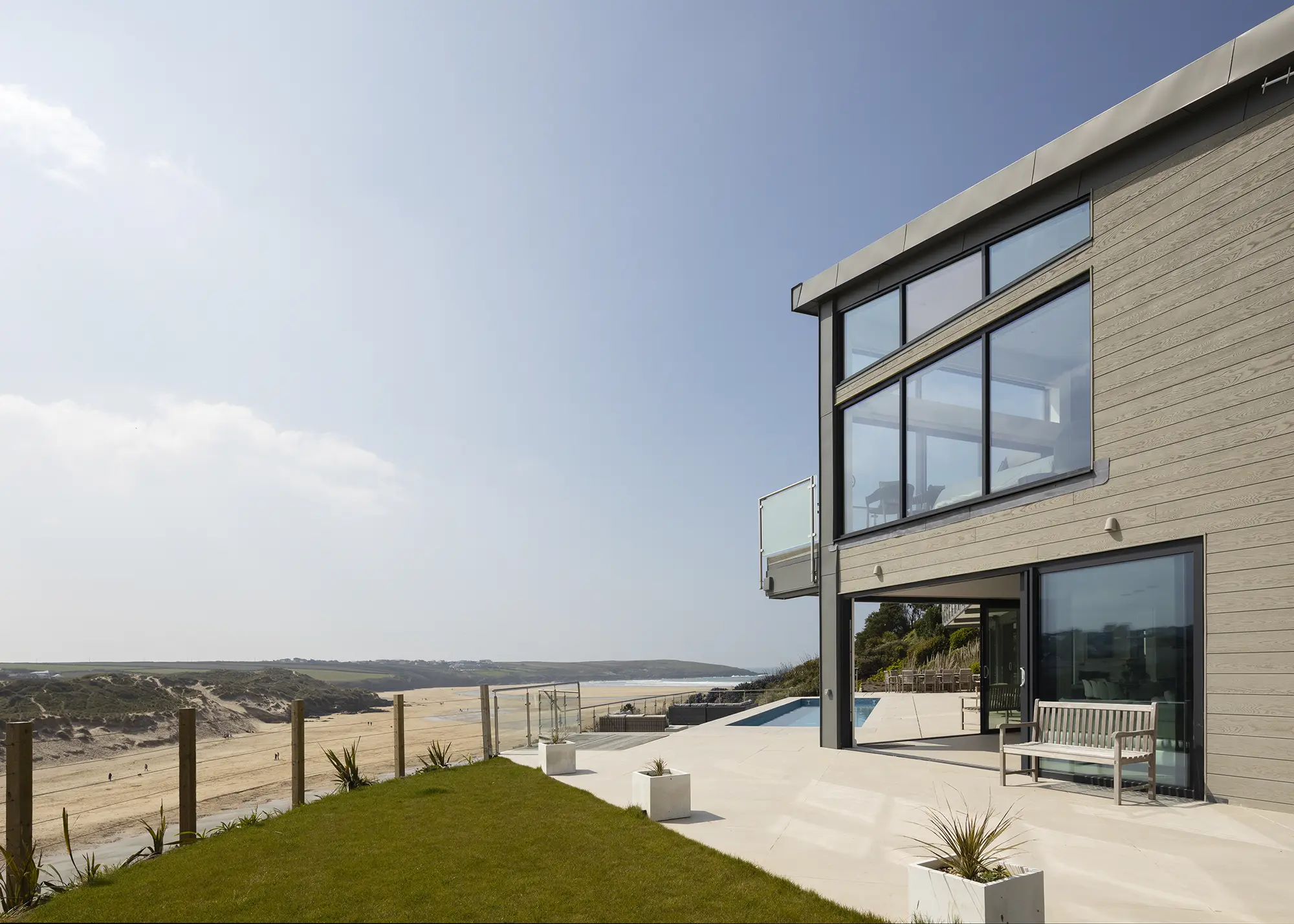 Striking Knock Down & Rebuild Home Overlooking the Cornish Coast