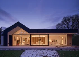 Ultra-Modern 1980s Bungalow Renovation in Glasgow