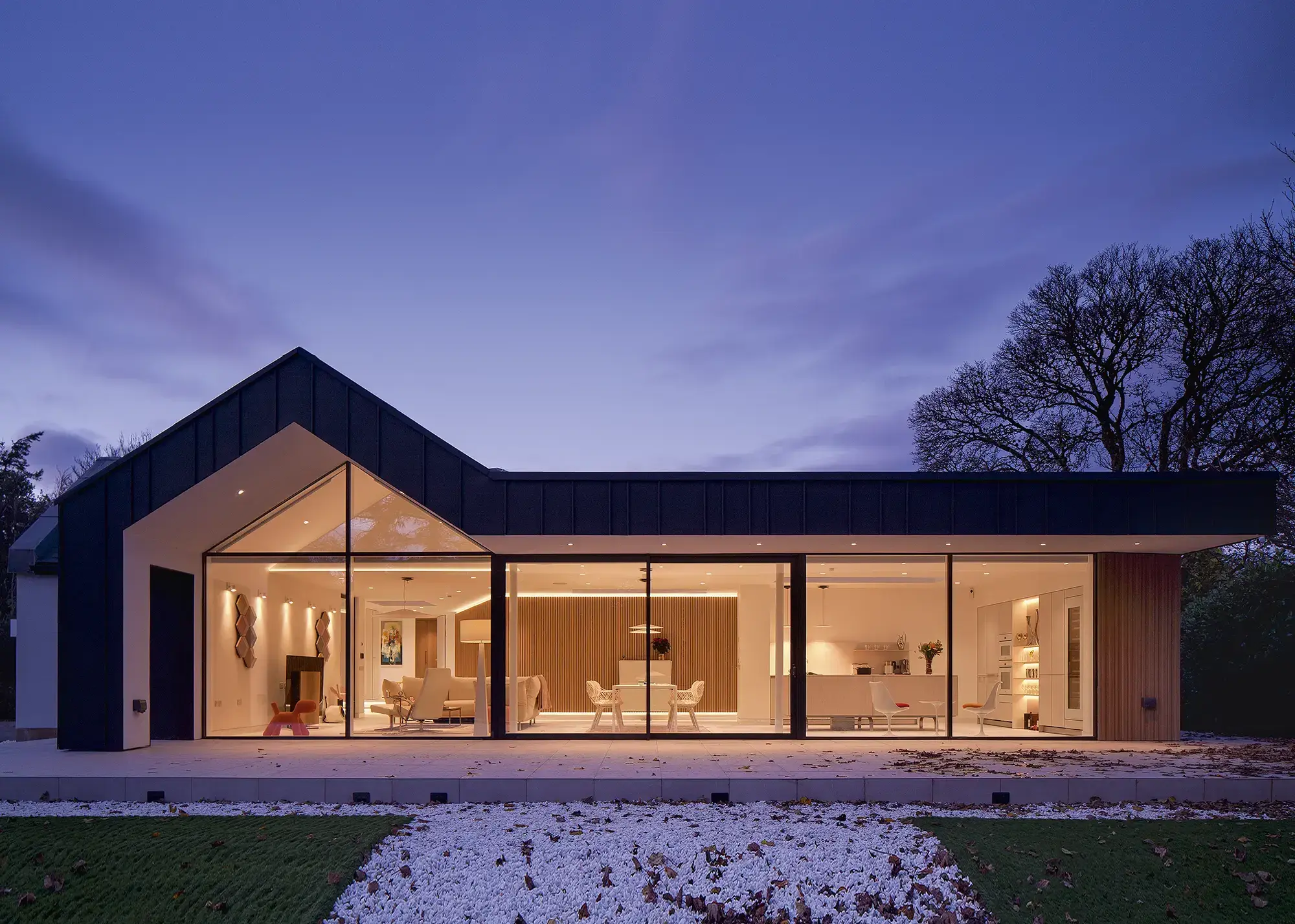 Ultra-Modern 1980s Bungalow Renovation in Glasgow