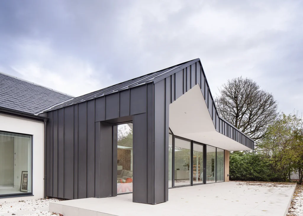 Ultra-Modern 1980s Bungalow Renovation in Glasgow