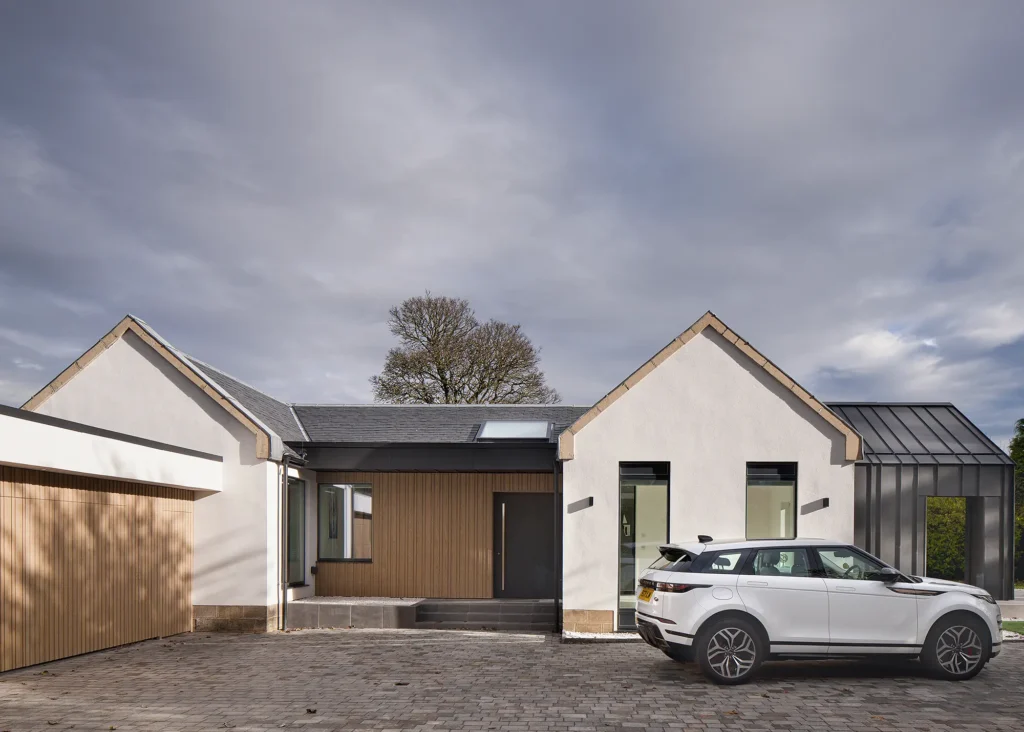 Ultra-Modern 1980s Bungalow Renovation in Glasgow