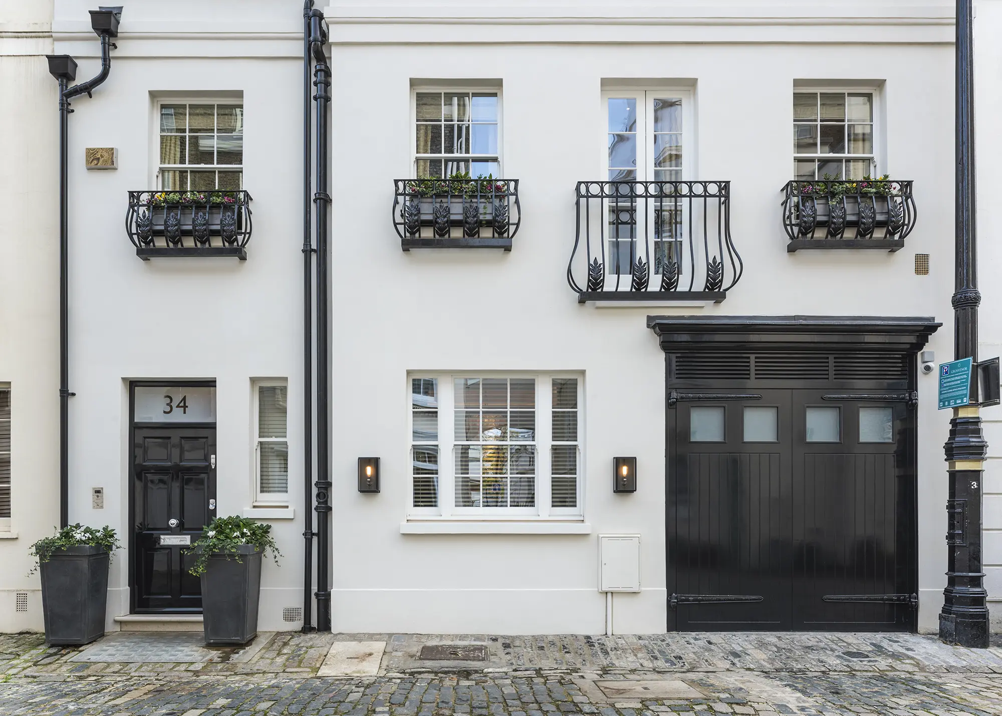 Mews House in London Upgraded with a Basement Excavation