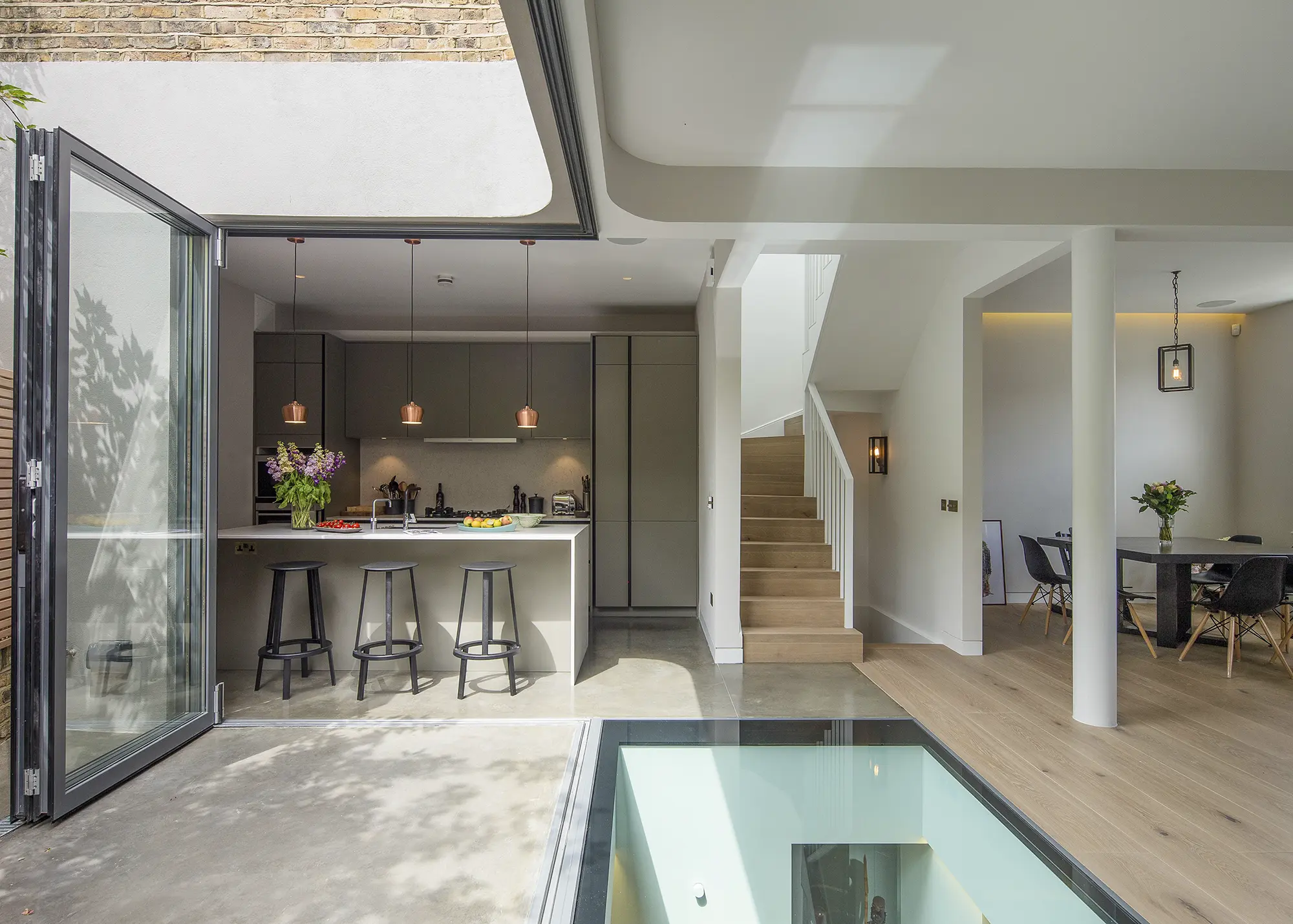 Family Home Transformed with an Open-Plan Basement Extension