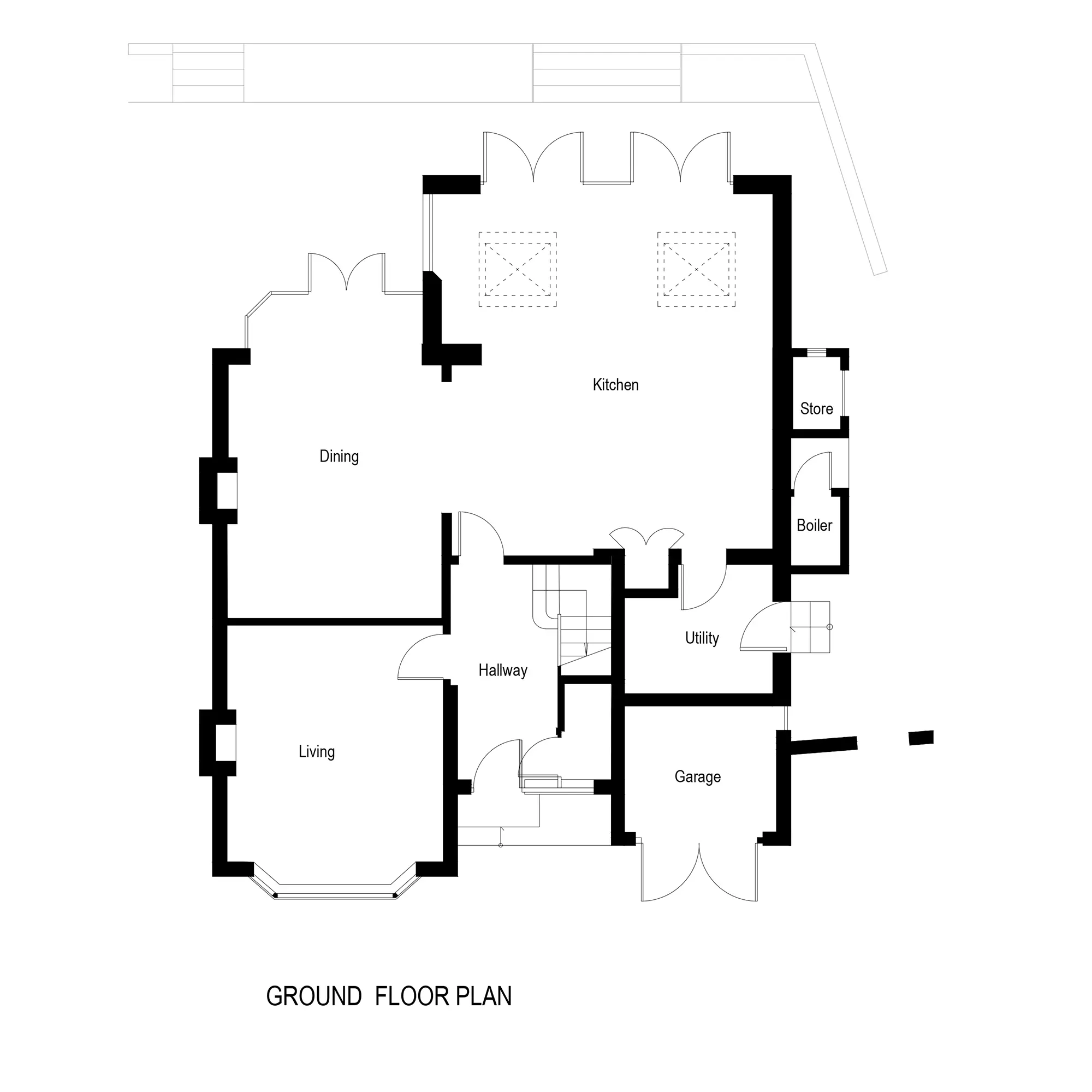 Sympathetic London Home Extension House Plans