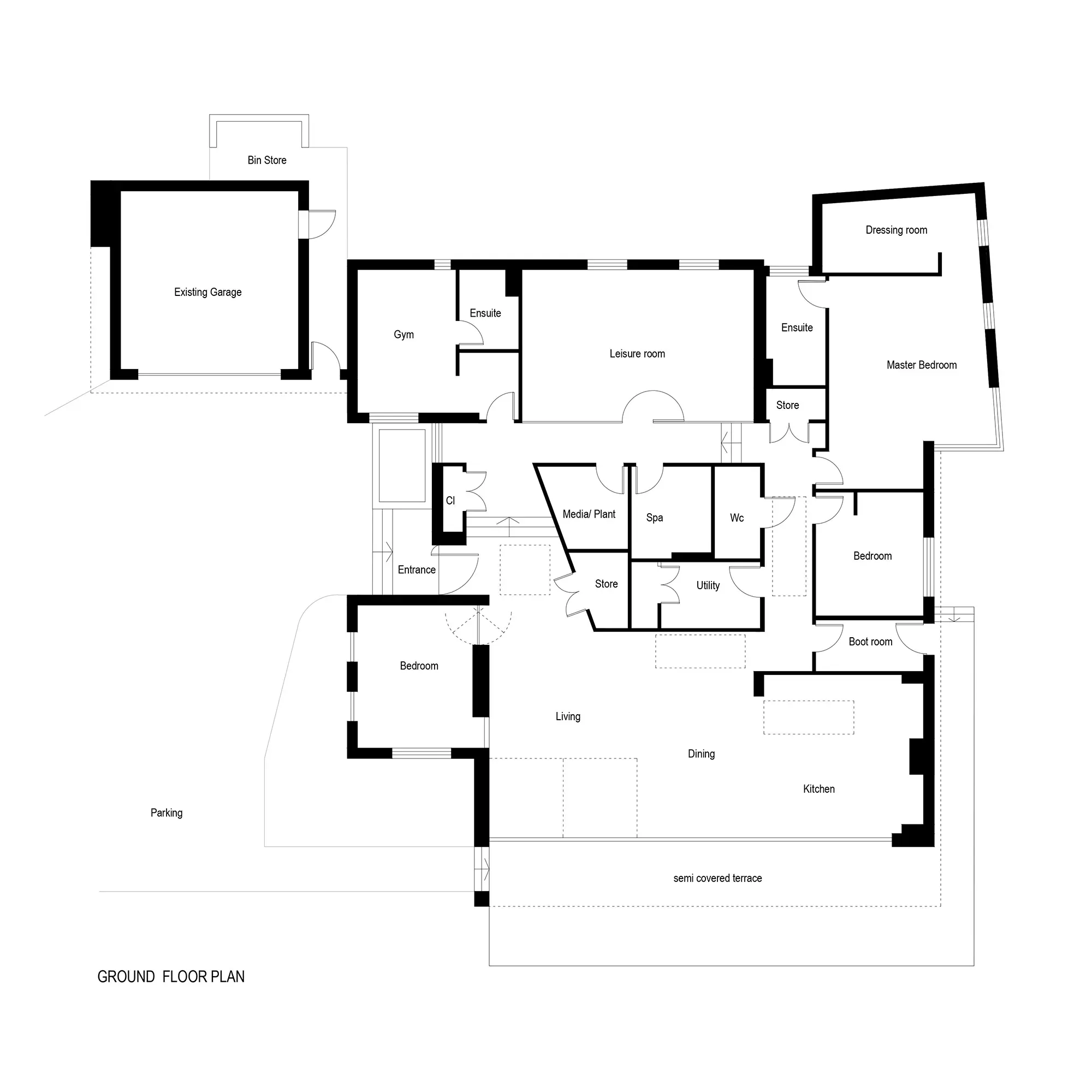 1980s Bungalow Renovation & Extension House Plans