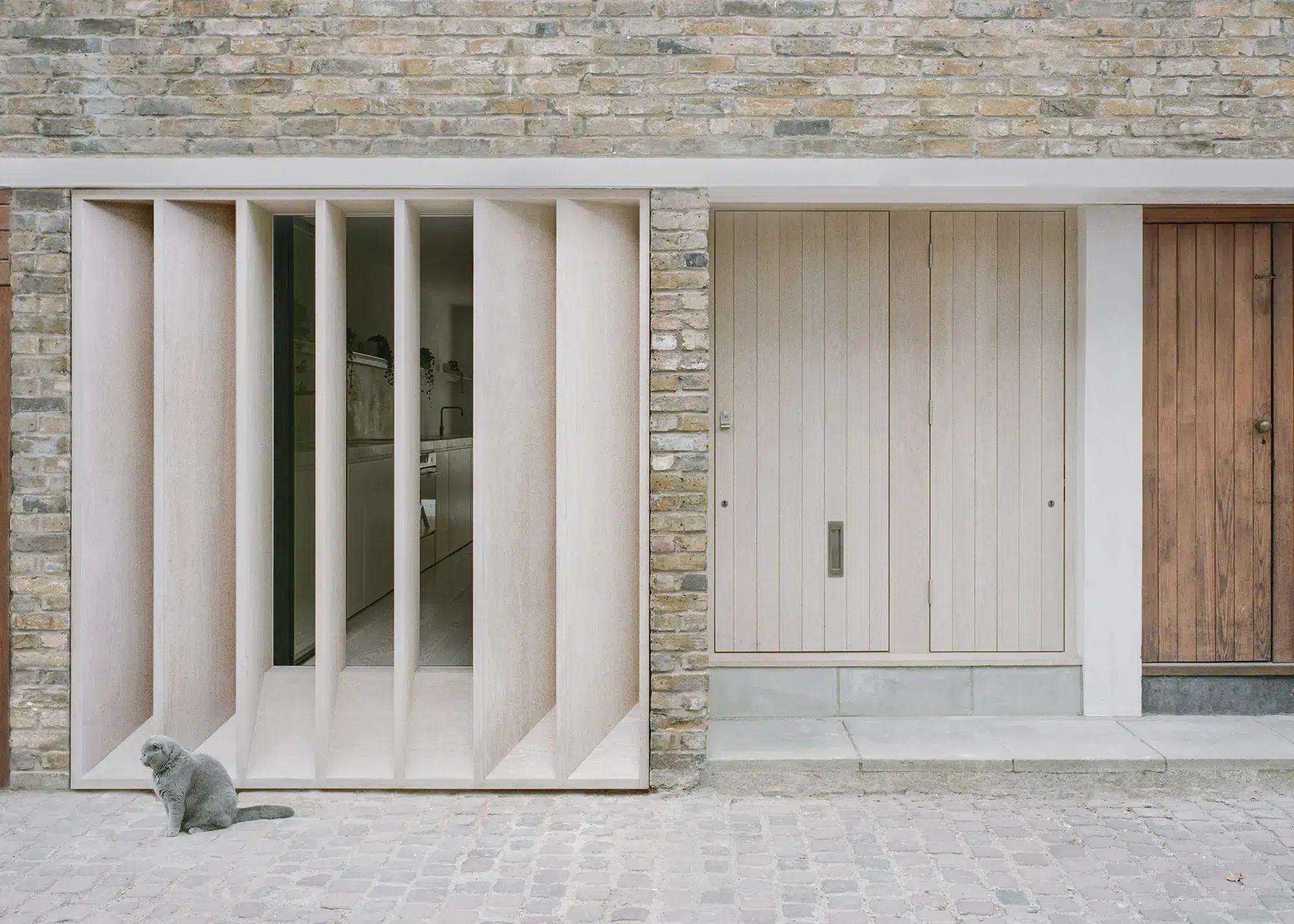 Garage Conversion Idea with Striking Glazing