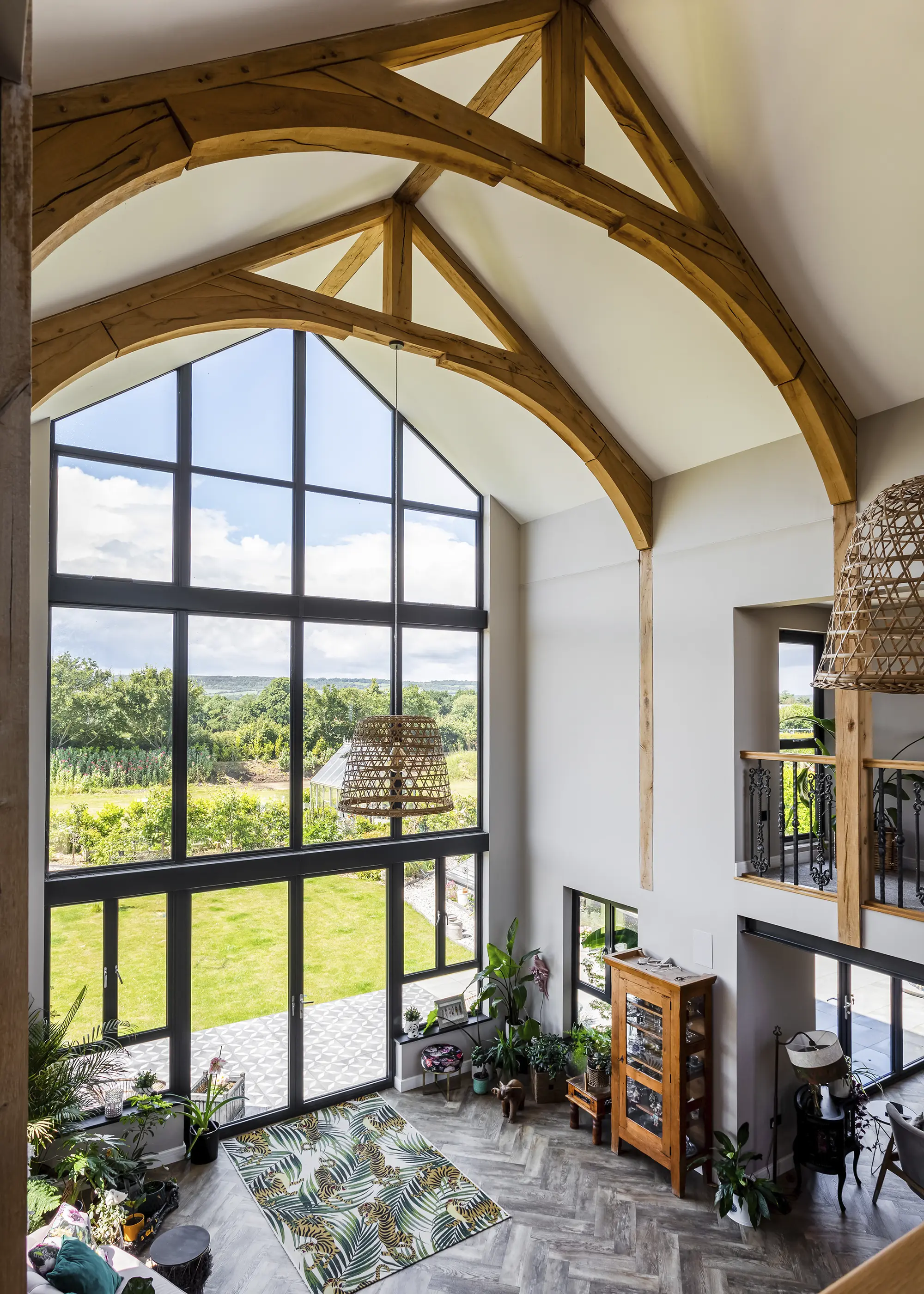 Light & Open Barn-Style Self Build in the Kent Countryside