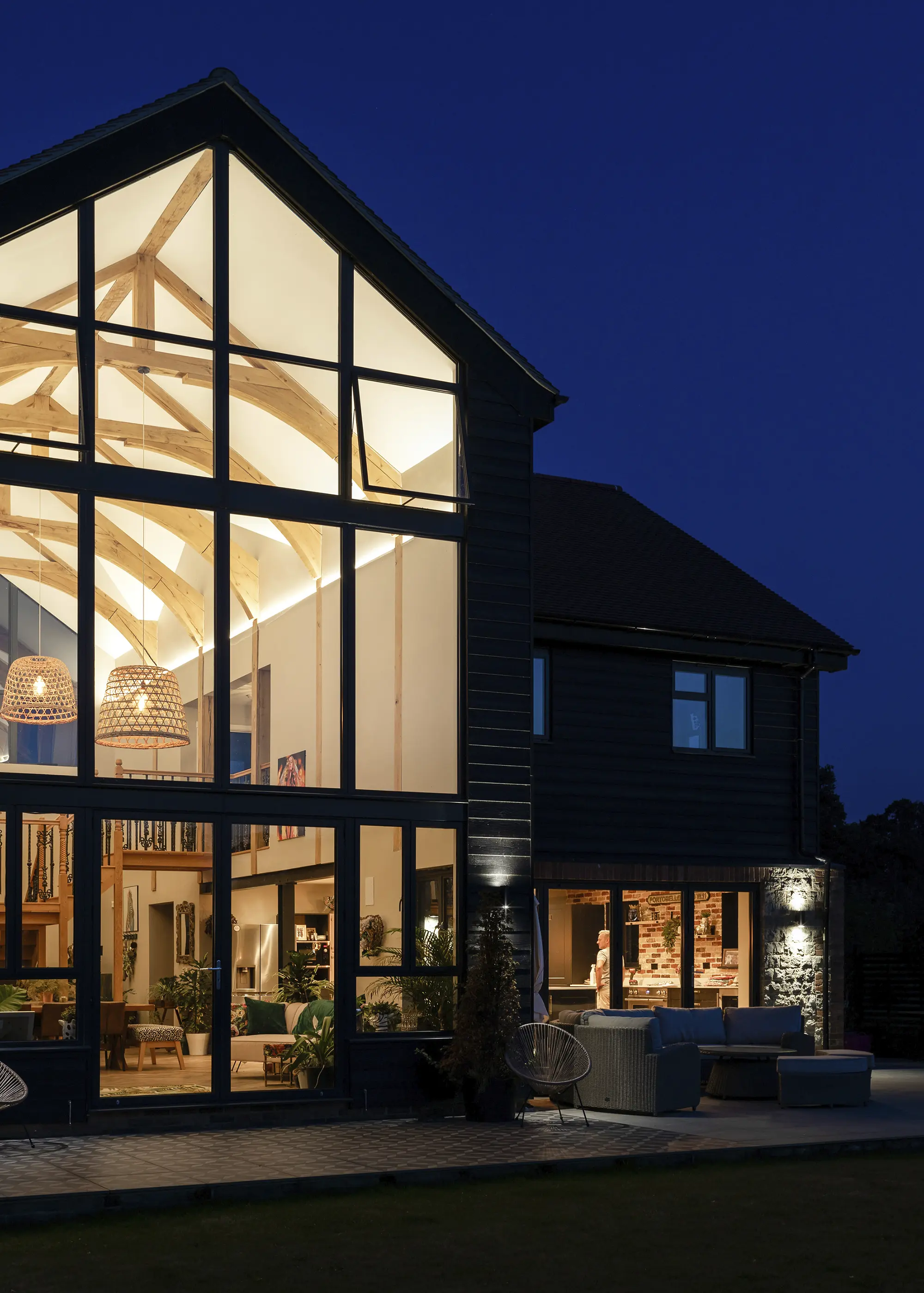 Light & Open Barn-Style Self Build in the Kent Countryside