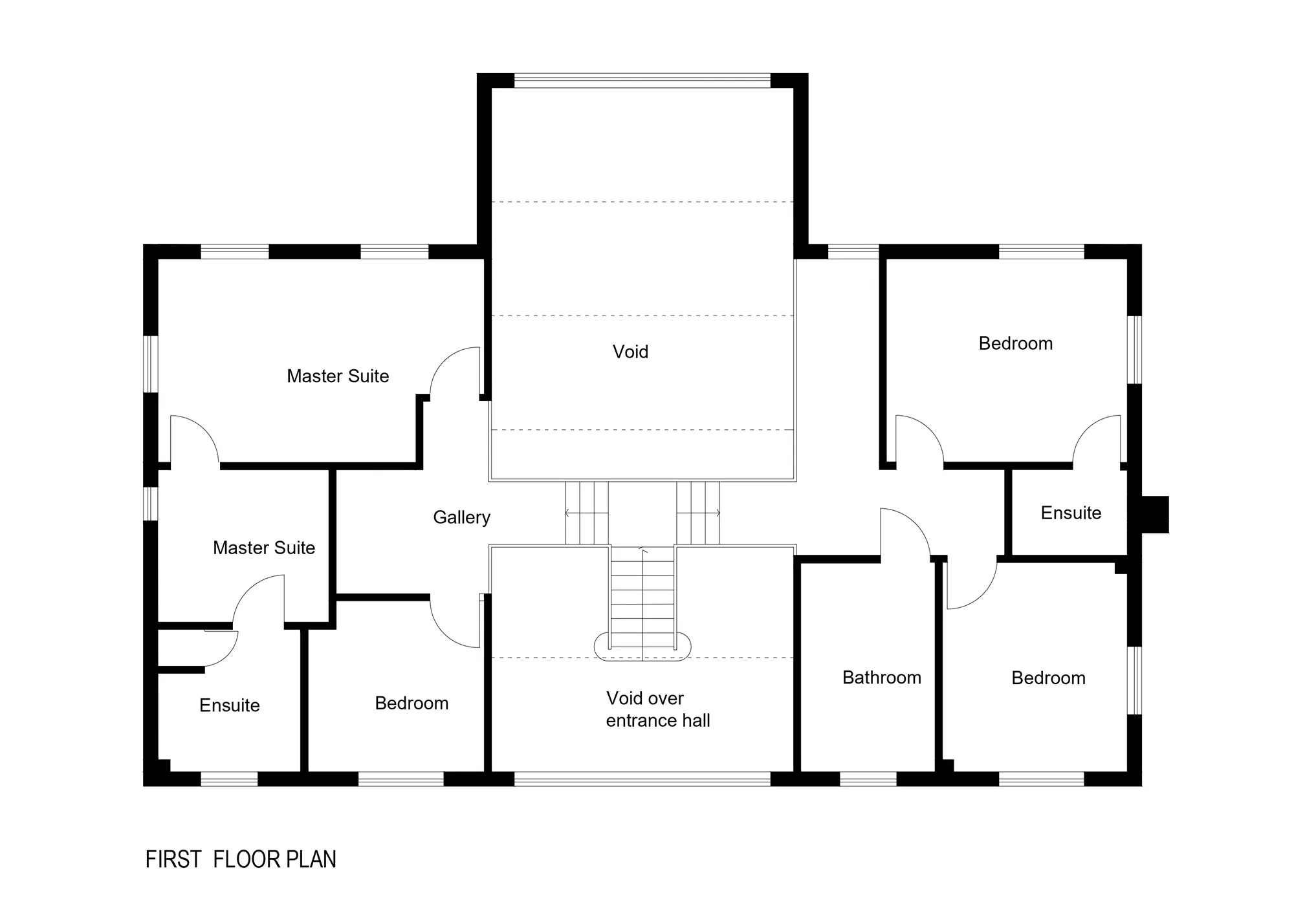 Four-Bedroom Barn-Style Self Build House Plans