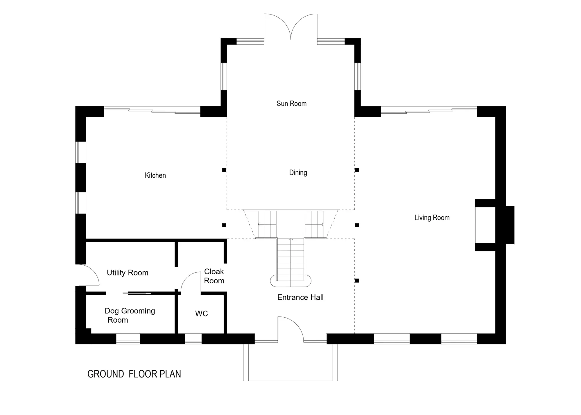 Four-Bedroom Barn-Style Self Build House Plans